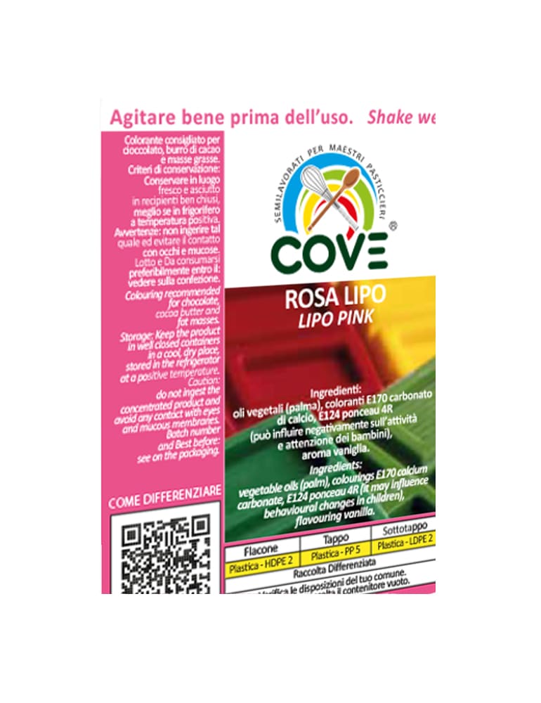 Coloranti Liposolubili in Oli Vegetali g 150 – Rosa Brillante Extra