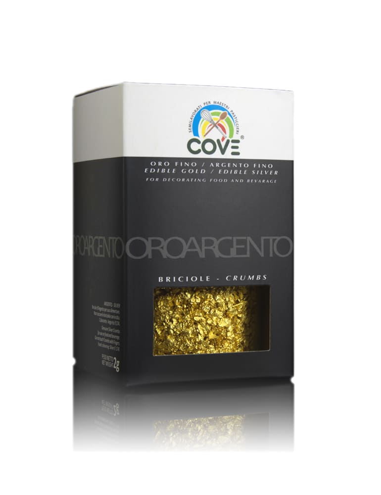 briciole oro alimentare 23k