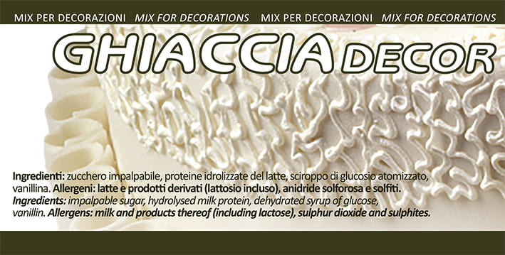 Ghiaccia  Decor 2kg