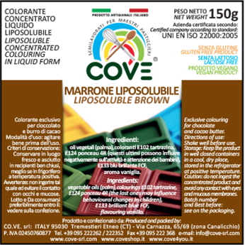 coloranti liposolubili oli vegetali marrone