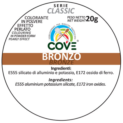 Coloranti In Polvere Effetto Perlato Bronzo 20G