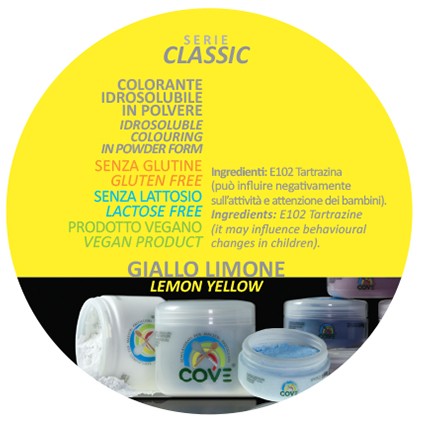 Coloranti in Polvere gr 100 - Giallo Limone