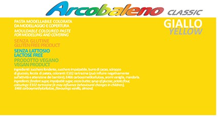 Arcobaleno Classic kg 1 - Giallo