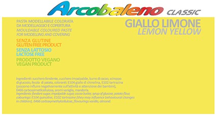 Arcobaleno Classic kg 1 - Giallo Limone