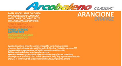 Arcobaleno Classic kg 1 - Arancio
