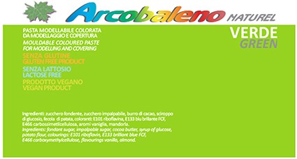 Arcobaleno Naturel kg 1 - Verde