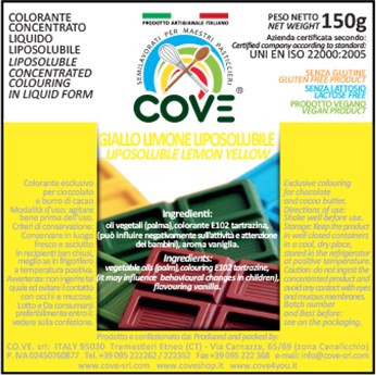 Coloranti Liposolubili in Oli Vegetali gr 150 - Giallo Limone