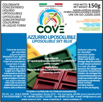 Coloranti Liposolubili in Oli Vegetali gr 150 - Azzurro Brillante