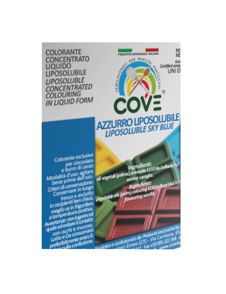 Coloranti Liposolubili in Oli Vegetali g 150 – Azzurro Brillante