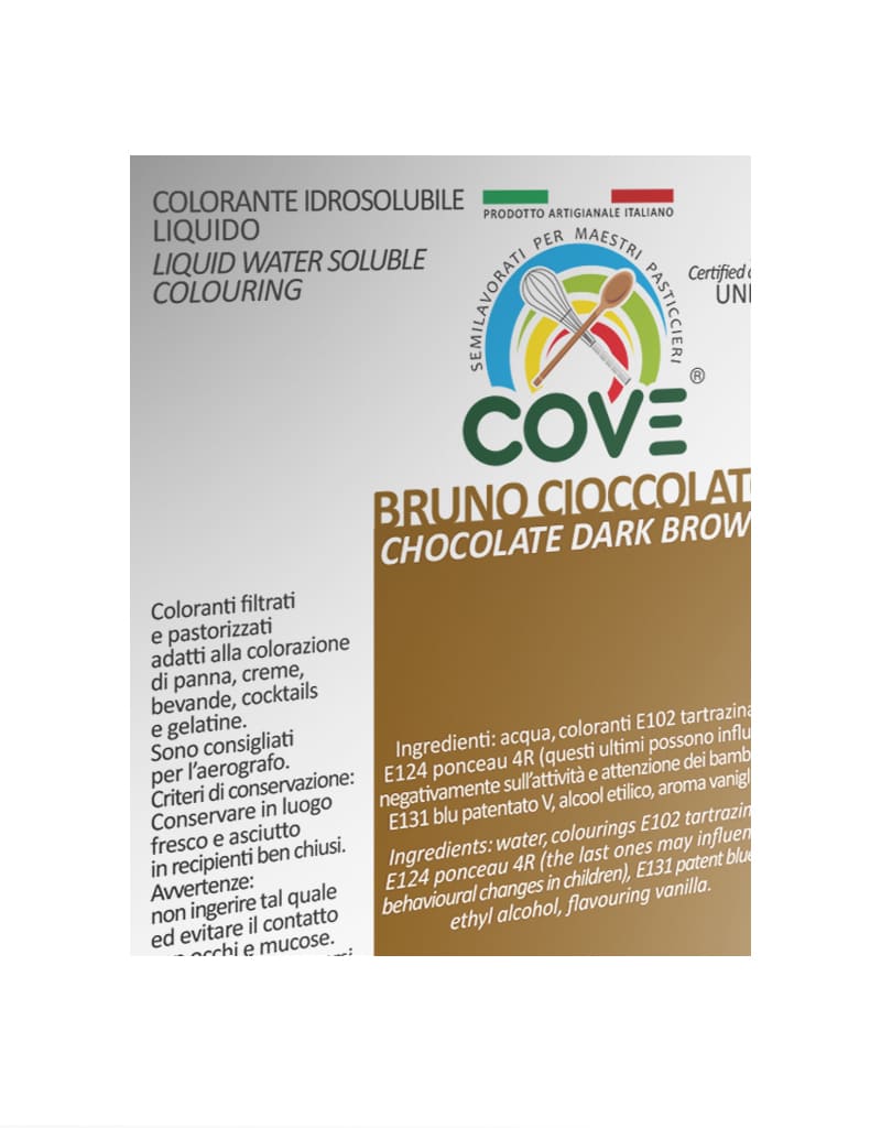 Coloranti Idrosolubili Liquidi Bruno Cioccolato 150g