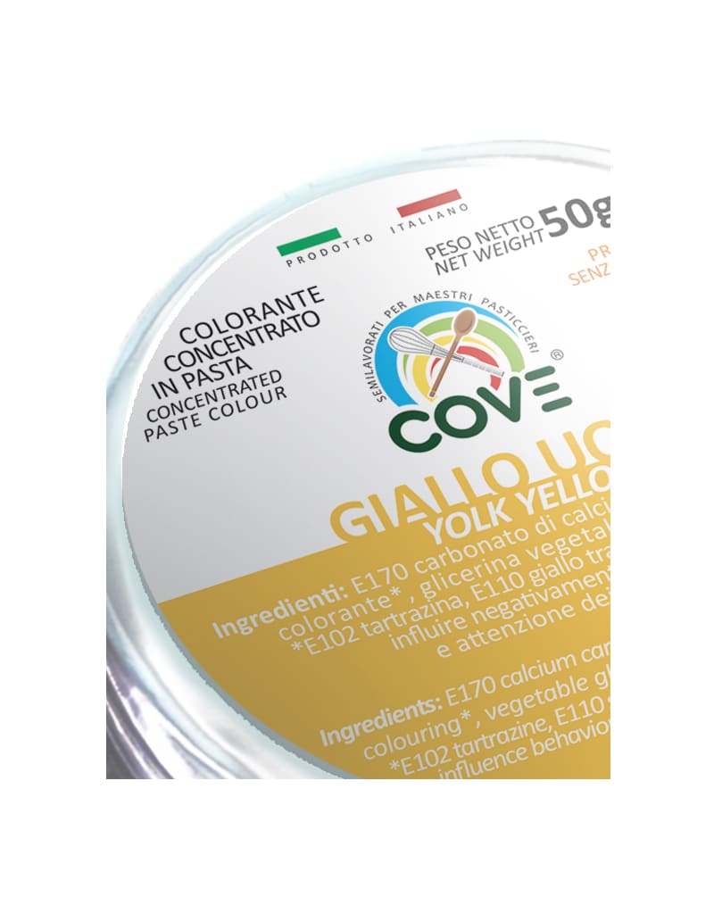 Colorante Concentrato in Pasta Giallo Uovo 50g