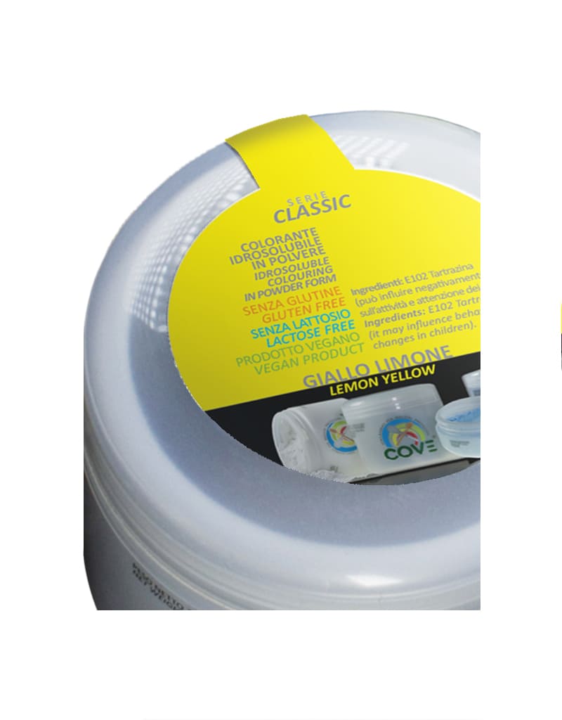 Coloranti in Polvere Giallo Limone 80-400g