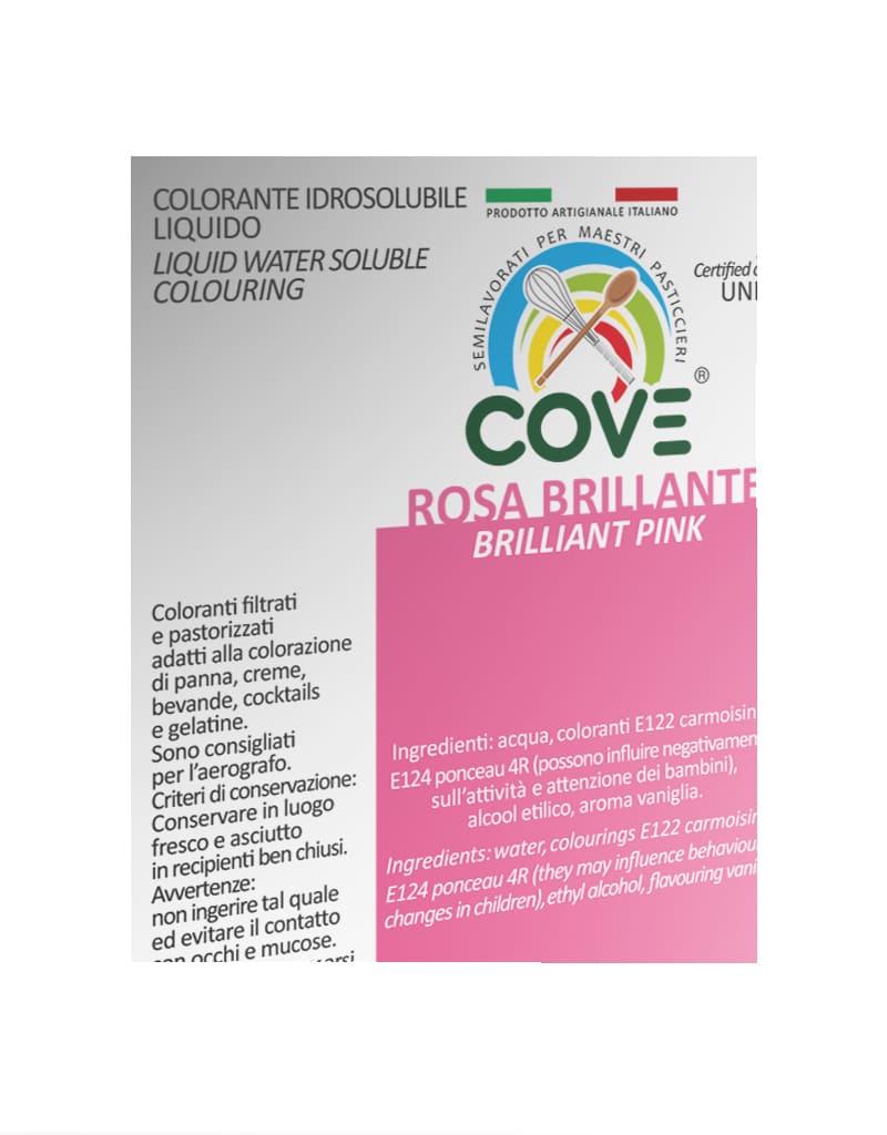 Coloranti Idrosolubili Rosa Brillante 150g
