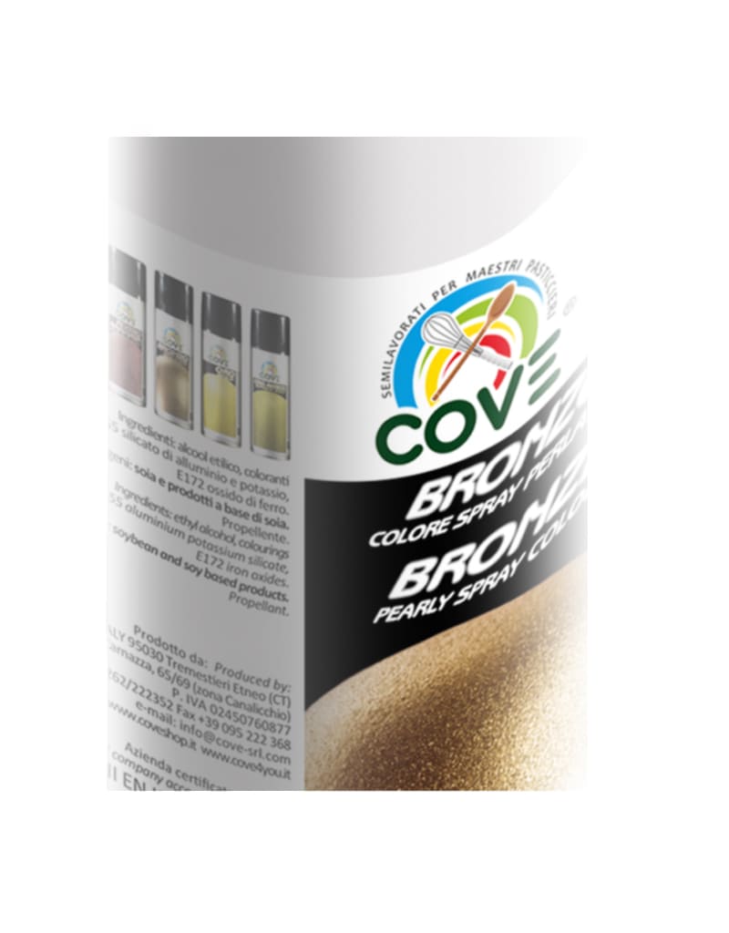 spray perlato bronzo