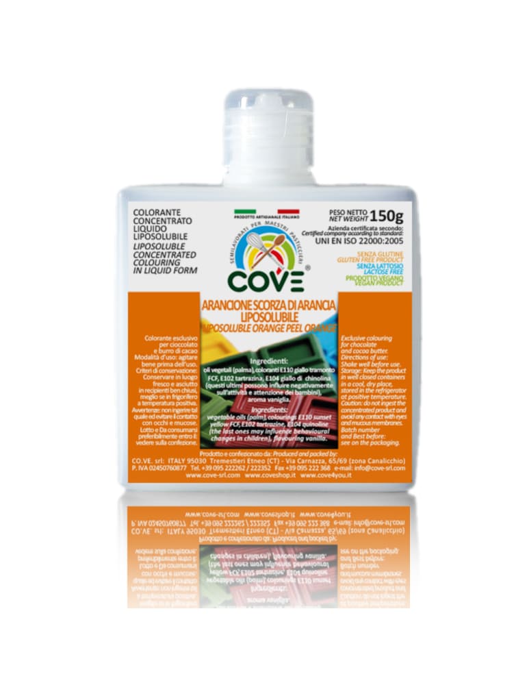 coloranti liposolubili oli vegetali arancione