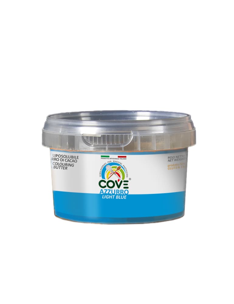 Coloranti Liposolubili in Burro di Cacao gr 200 - Azzurro