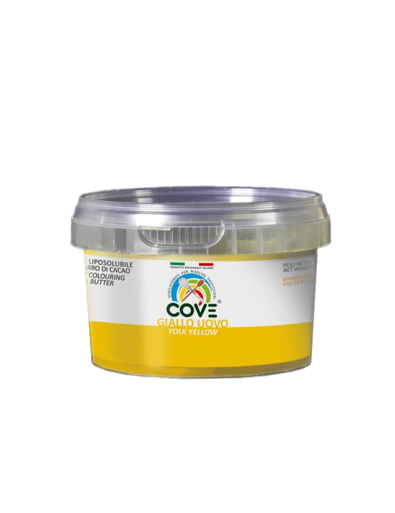 Coloranti Liposolubili in Burro di Cacao gr 200 - Giallo Uovo