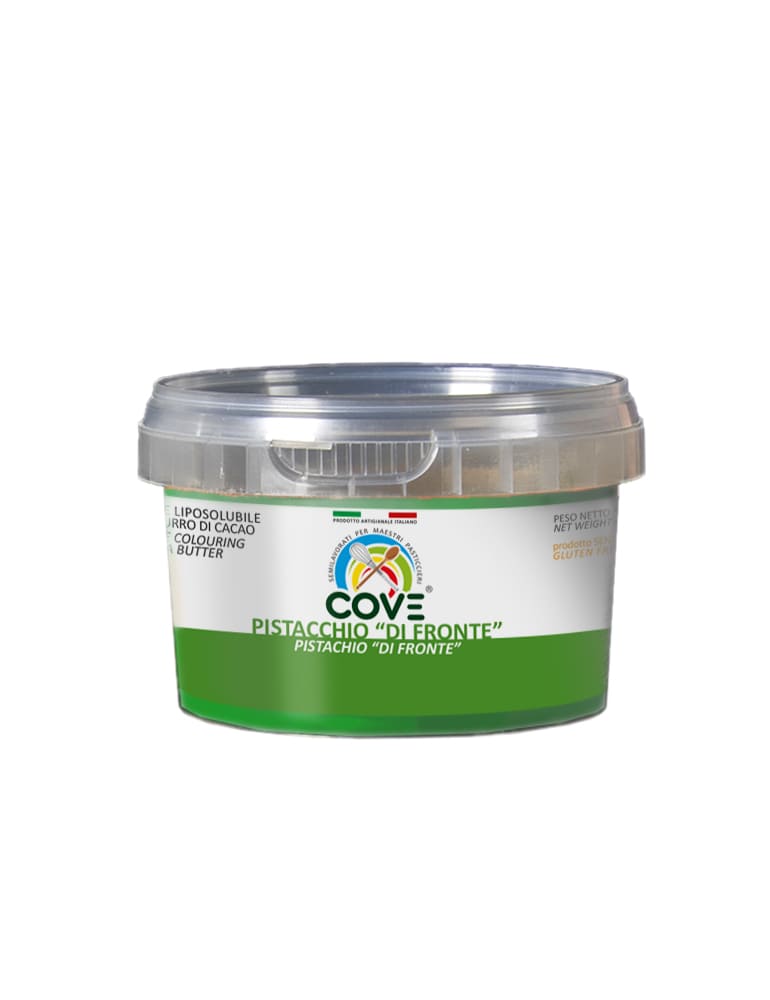 Coloranti Liposolubili in Burro di Cacao gr 200 - verde pistacchio