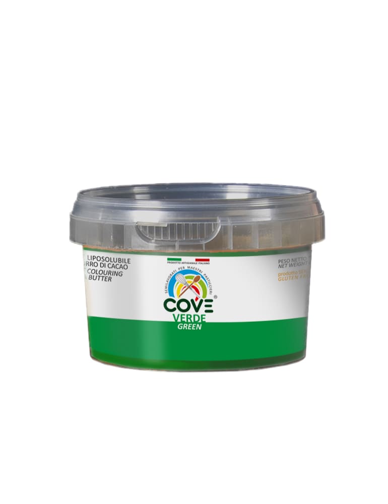 Coloranti Liposolubili in Burro di Cacao gr 200 - Verde