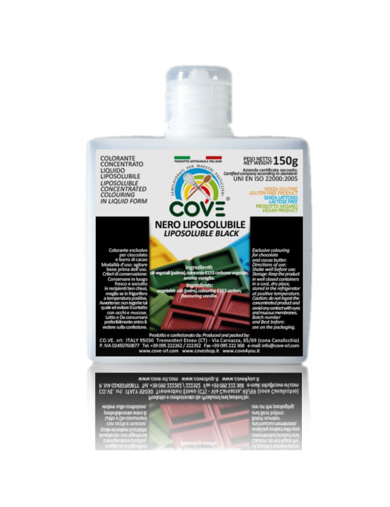 coloranti liposolubili oli vegetali nero assoluto