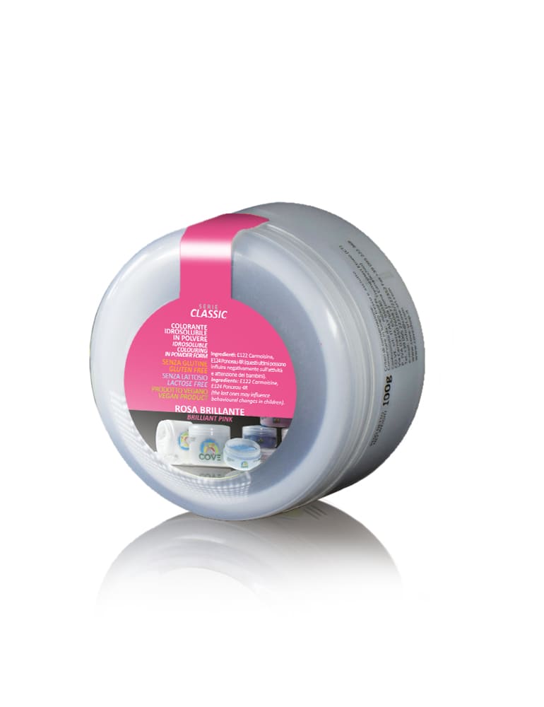 Coloranti in Polvere Rosa Brillante 80-400g