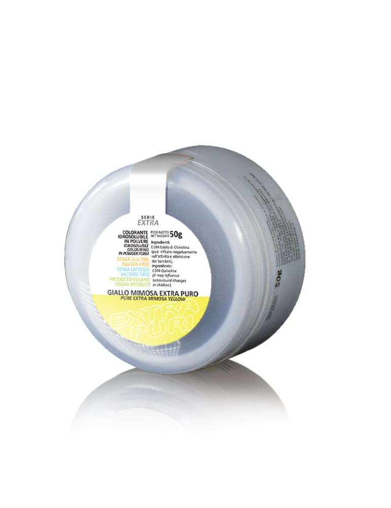 Coloranti in Polvere Serie EXTRA PURI GIALLO MIMOSA 50G