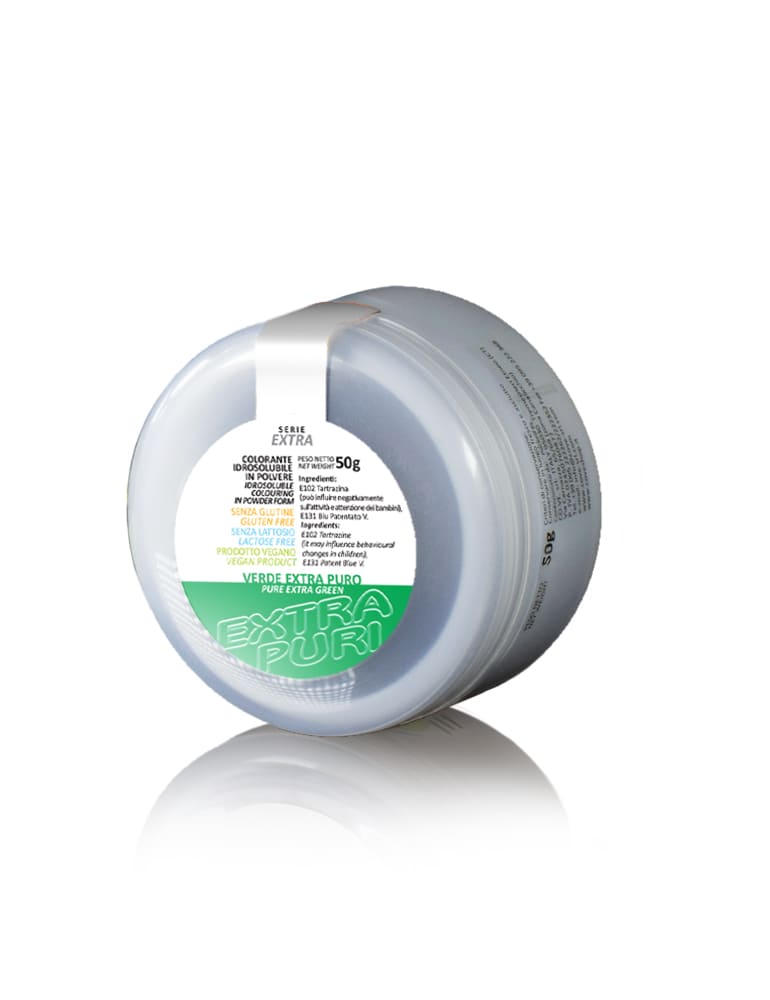 Coloranti in Polvere Serie EXTRA PURI VERDE 50G