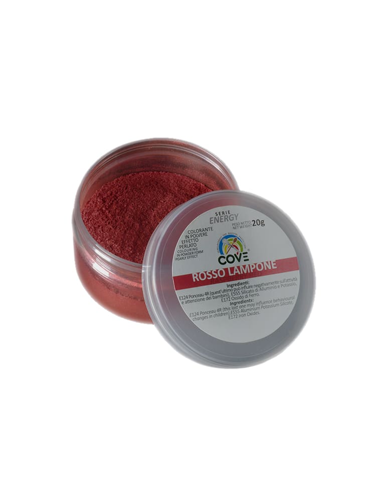 Coloranti in Polvere Perlati Rosso Lampone 20G