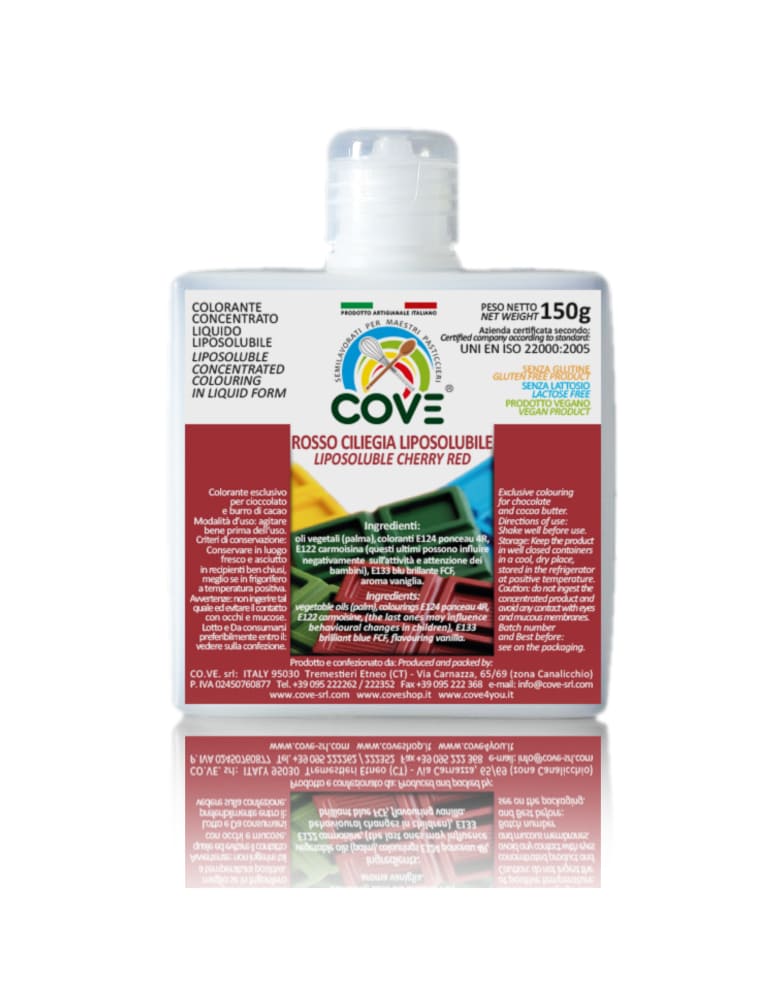 coloranti liposolubili oli vegetali rosso ciliegia