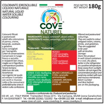 Coloranti Naturali Liquidi gr 180 - Verde