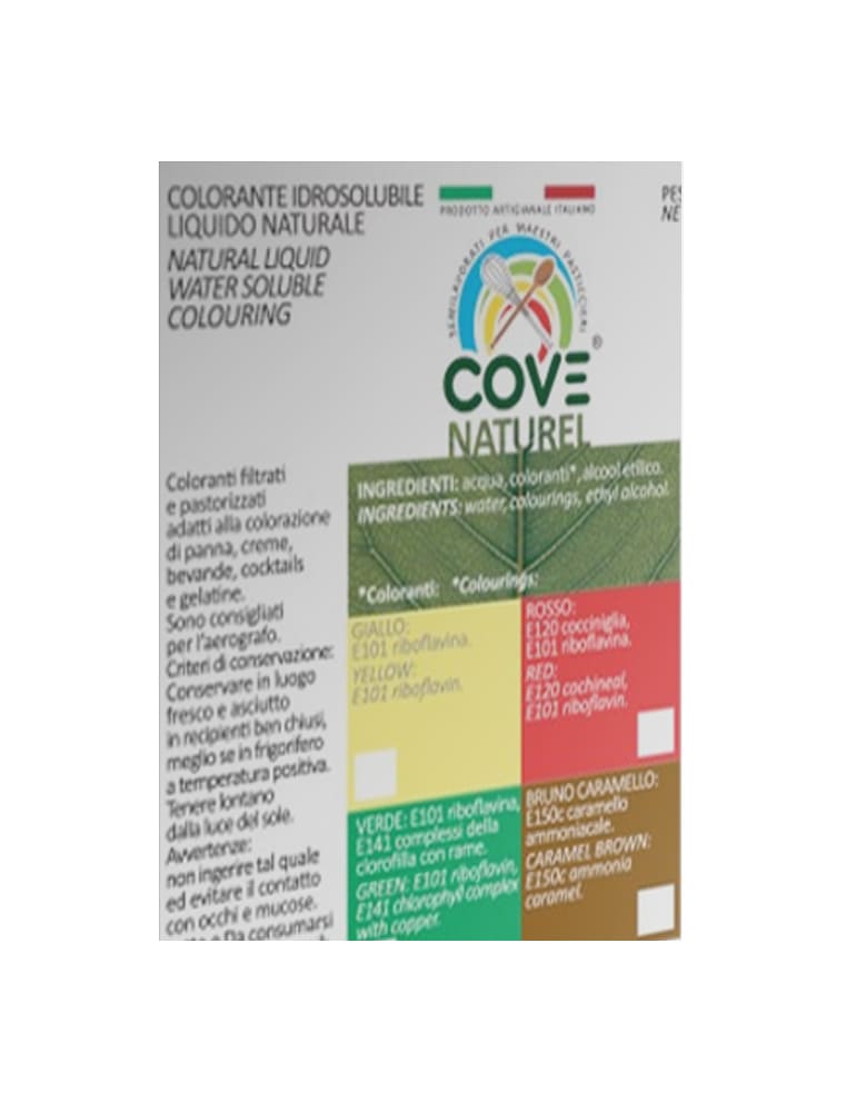 colori liquidi naturali
