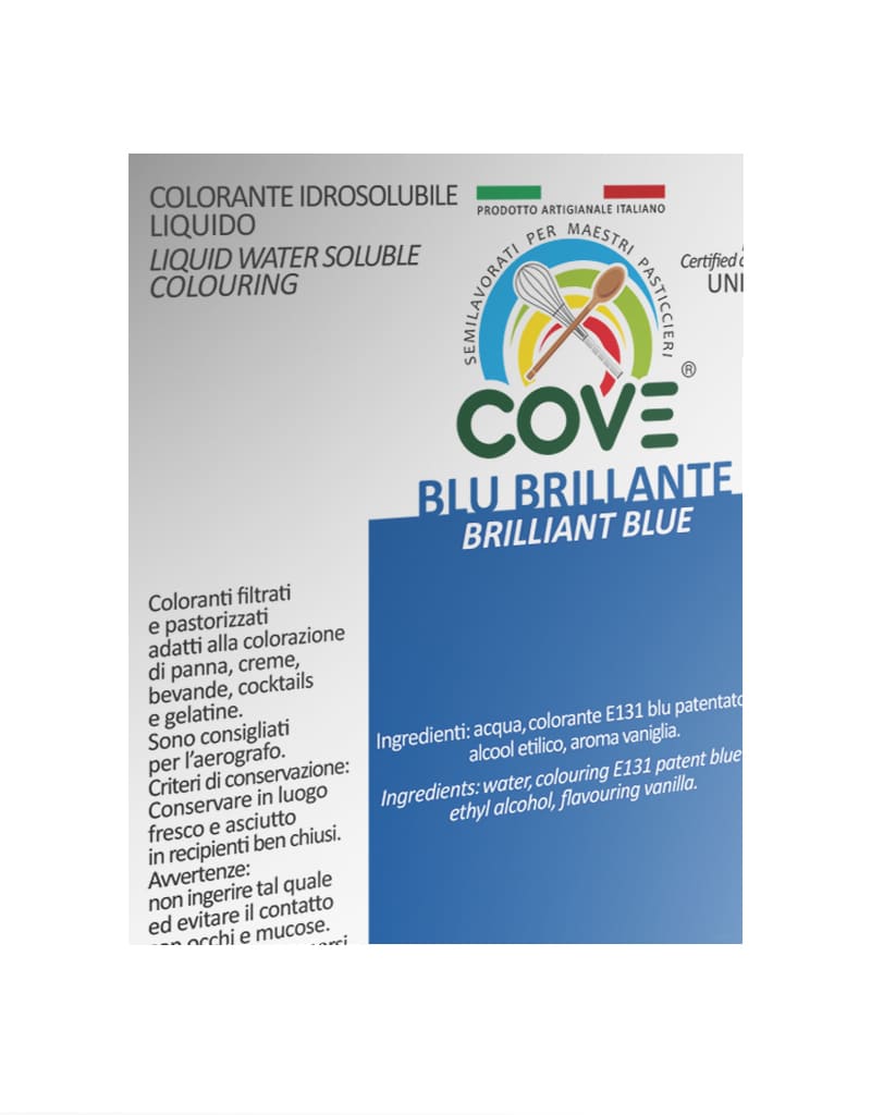 Coloranti Idrosolubili Liquidi Blu Patent  150g