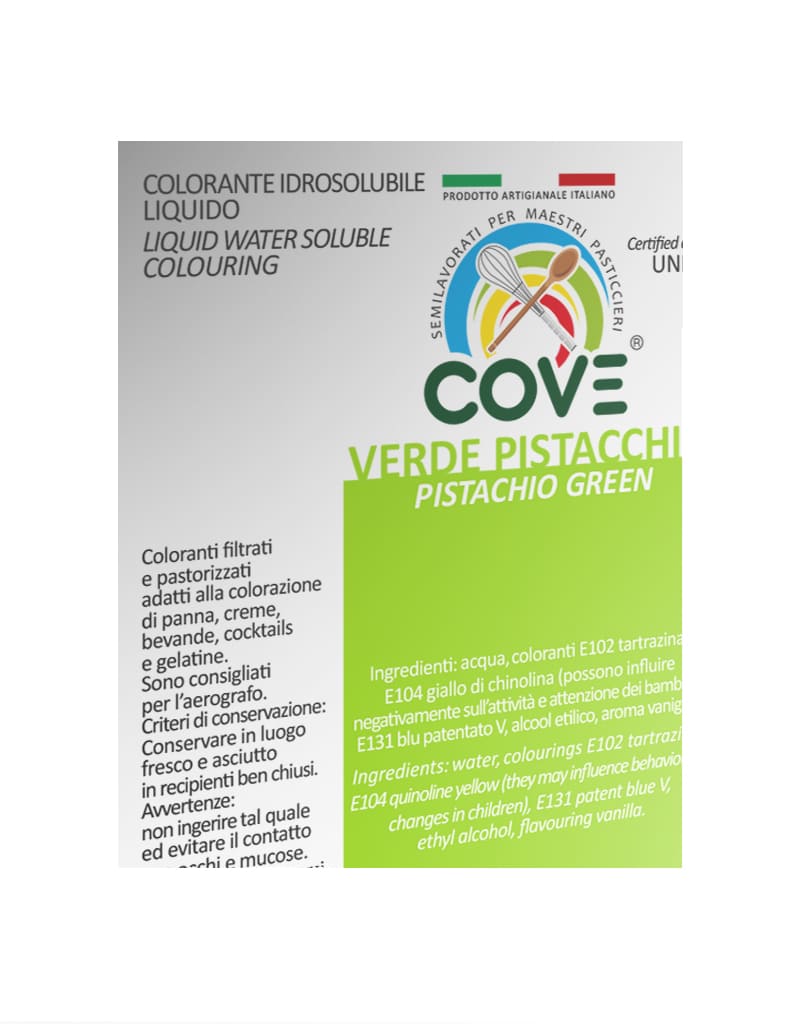 Coloranti Idrosolubili Liquidi Verde Pistacchio 150g