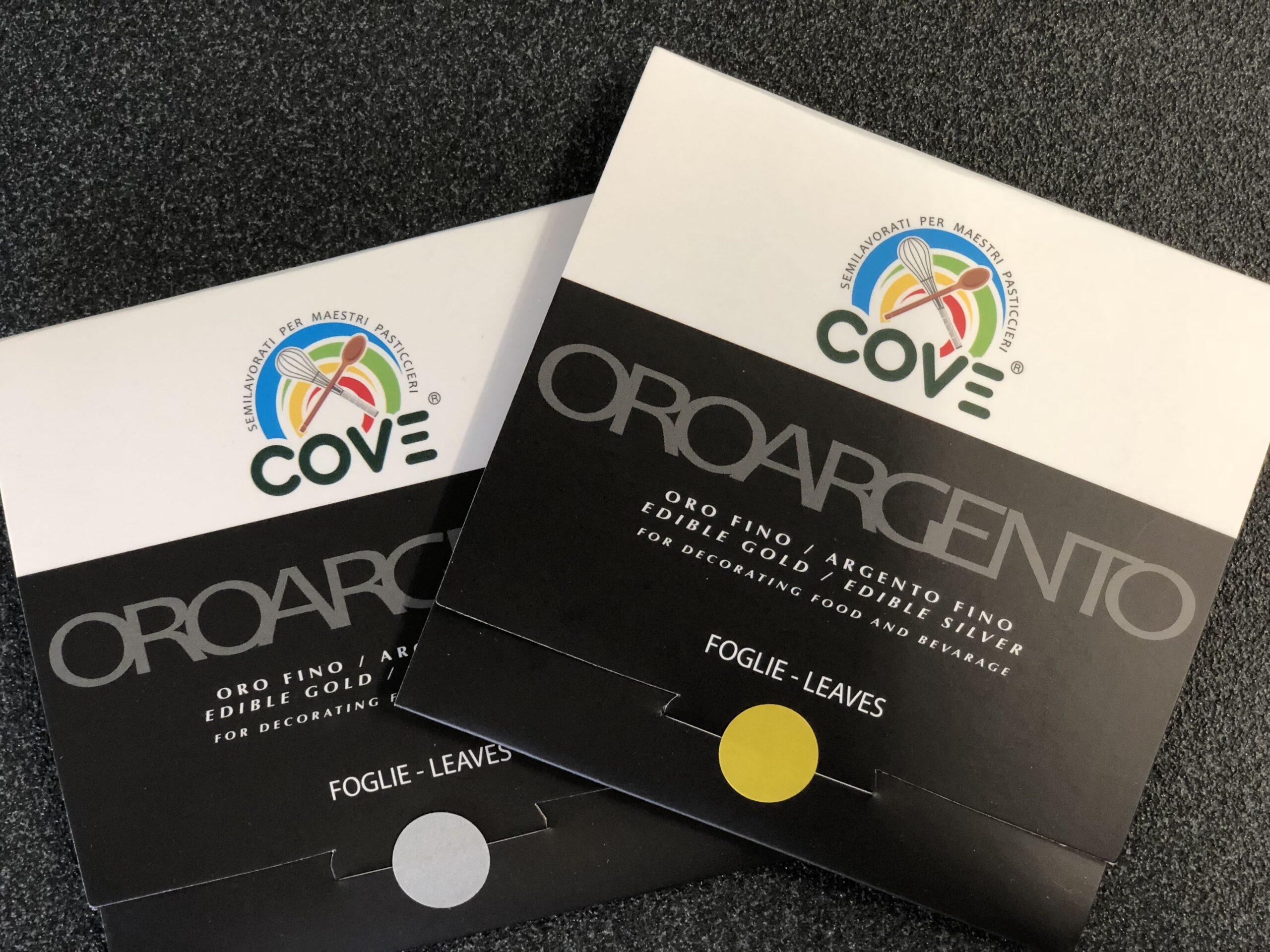 .Oro 23k in fogli 5pz