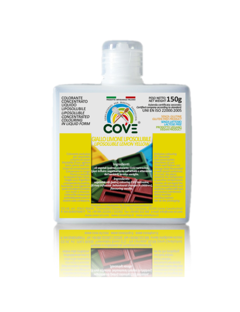 coloranti liposolubili oli vegetali limone giallo