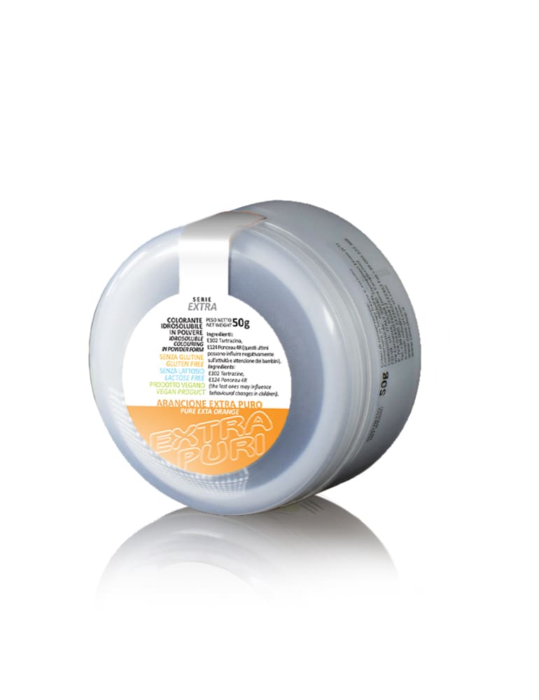 Coloranti in Polvere Serie EXTRA PURI ARANCIONE 50G