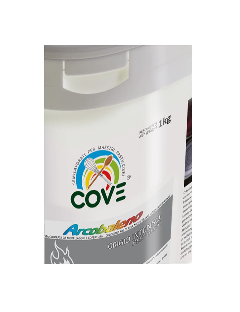 Cove arcobaleno grigio intenso ideale per le torte