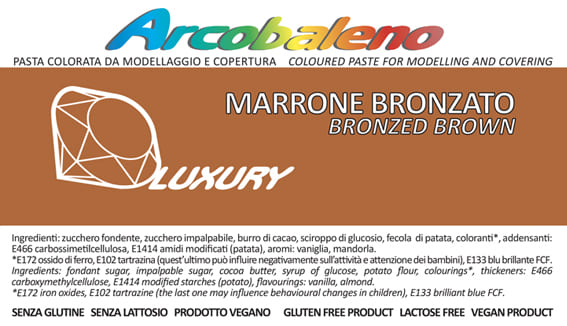 Burro di Cacao LUXURY Marrone Bronzato 150g
