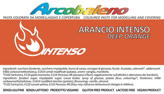 Arcobaleno Intenso Arancio Intenso 900g