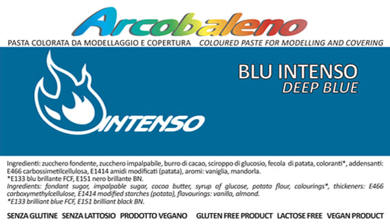 Arcobaleno Intenso Blu Intenso 900g