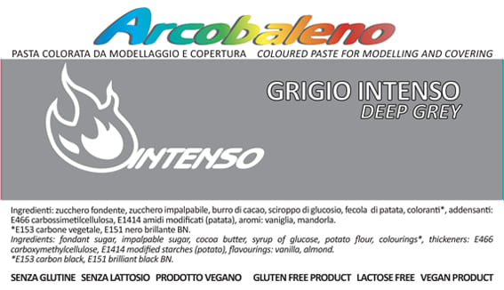 Arcobaleno Intenso Grigio Intenso 900g