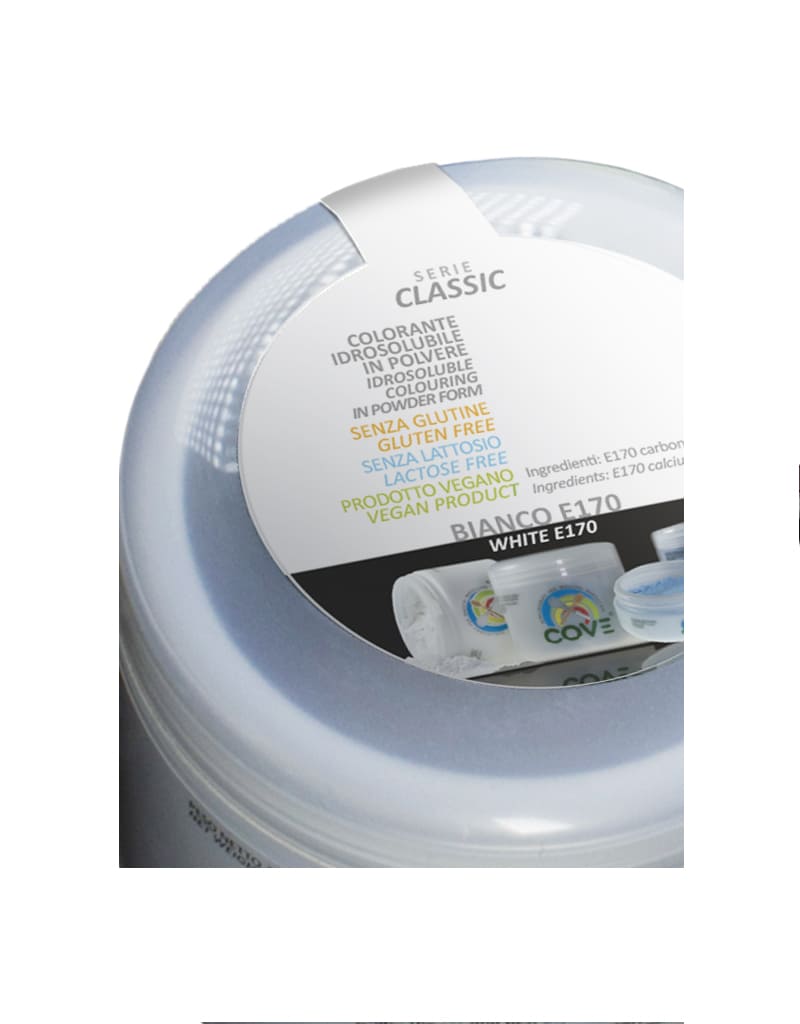 Coloranti in Polvere Bianco E170 80-400g