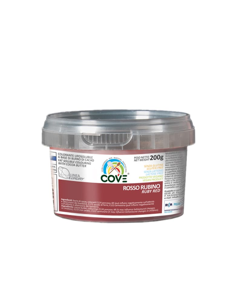 Burro di Cacao LUXURY Rosso Rubino 150g