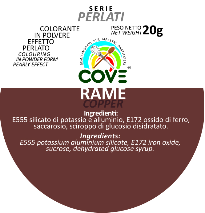 Coloranti in Polvere Perlati  RAME 20G