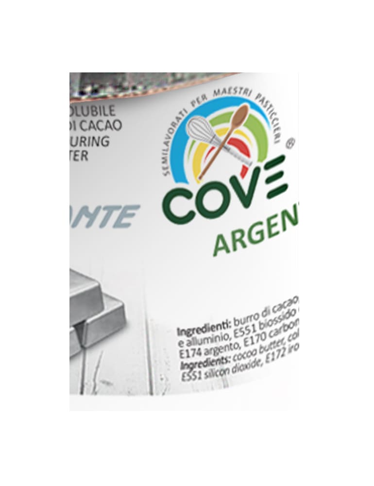 Burro di Cacao DIAMANTE ARGENTO PERLATO 150g
