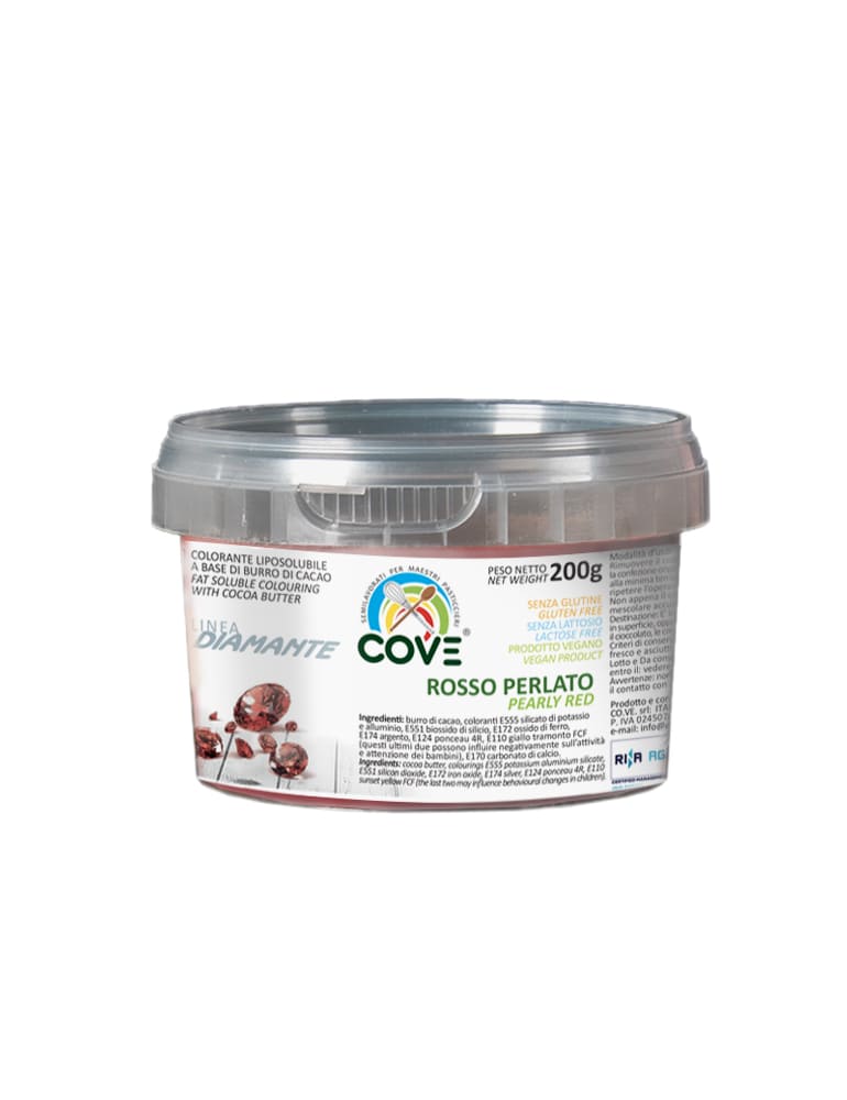 Burro di Cacao DIAMANTE  ROSSO PERLATO 150g