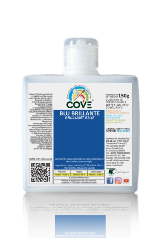 Coloranti Idrosolubili Liquidi Blu Patent  150g