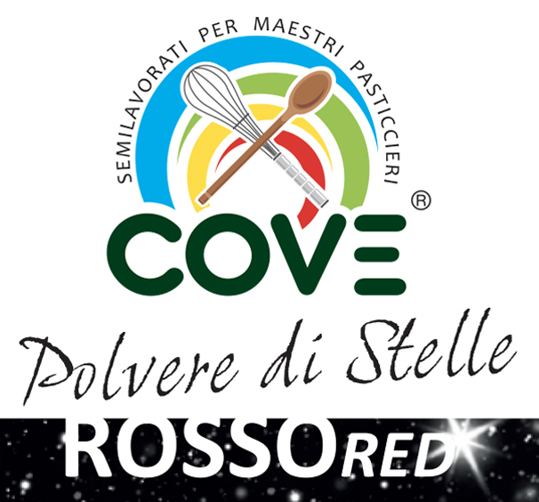 Polvere di Stelle Rosso Perlato 90g – dosatore spargizucchero