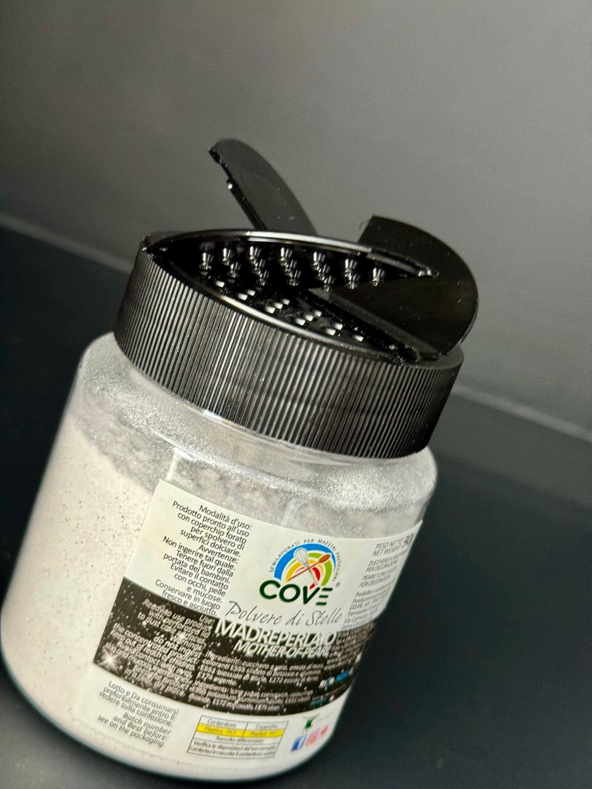 Polvere di Stelle Madreperla 90g – dosatore spargizucchero
