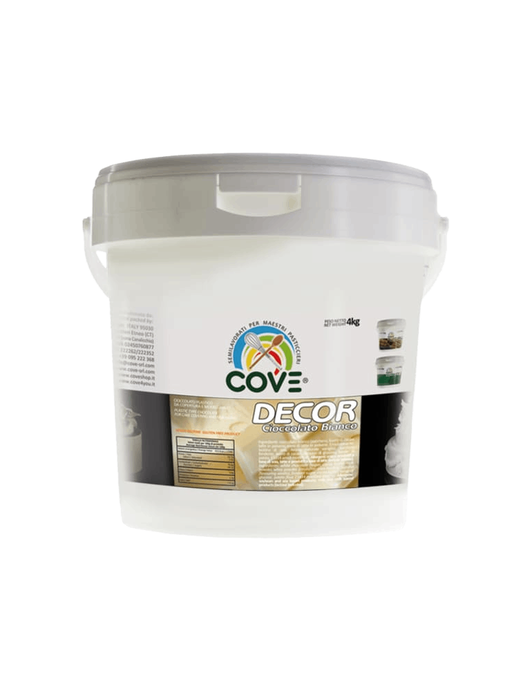COVE DECOR CIOCCOLATO BIANCO EXTRA 900G-3,5KG